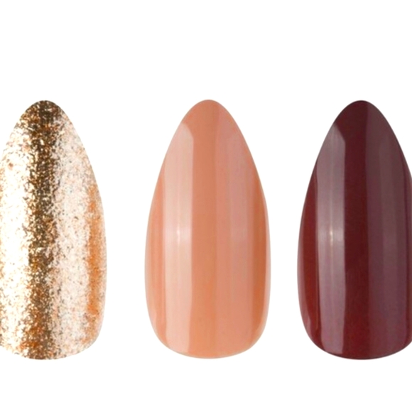 Press on Nails Kiss Masterpiece Ombre Jewel Accent Set of 2 - Picture 5 of 5